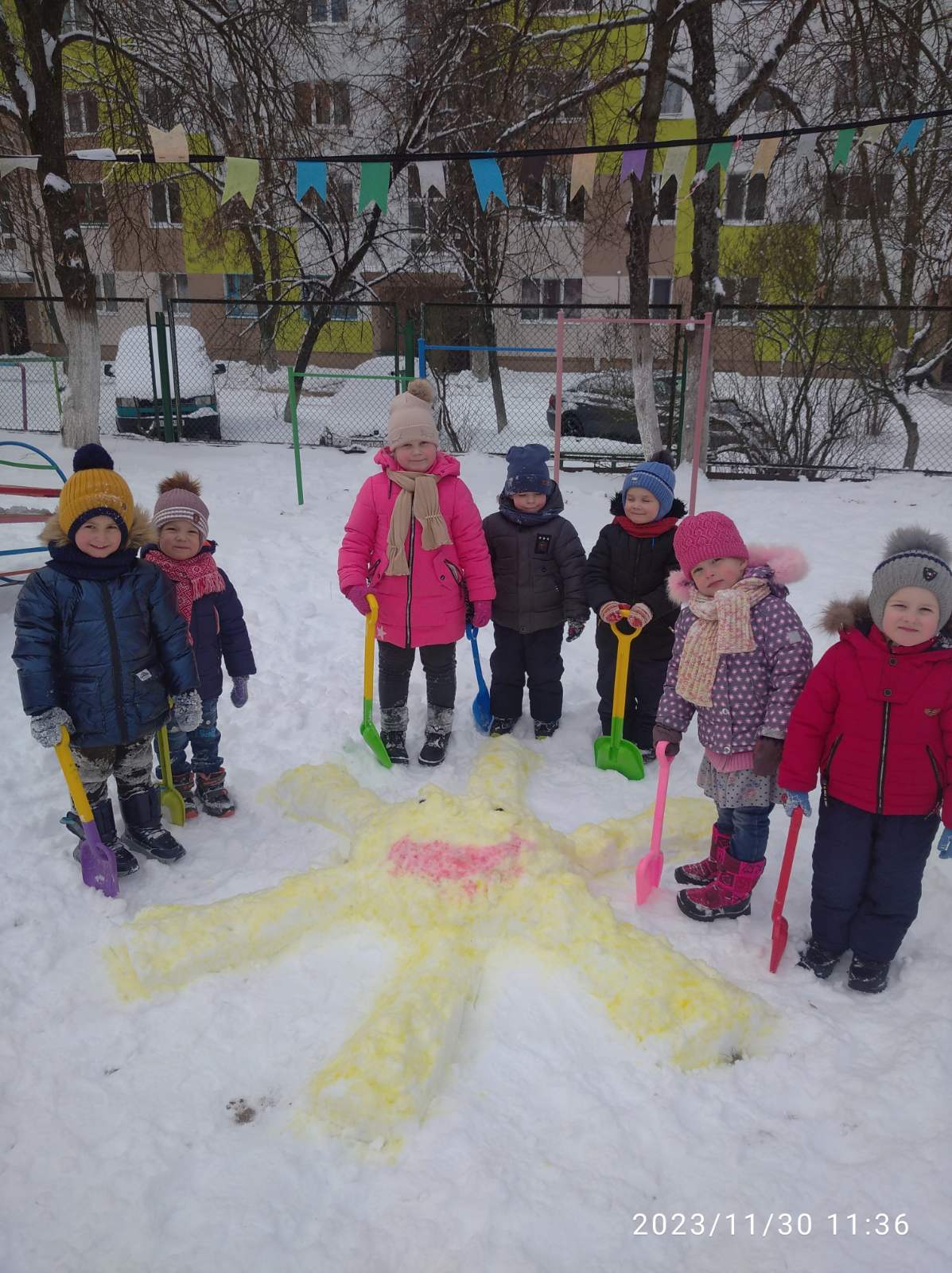 Снежные скульптуры